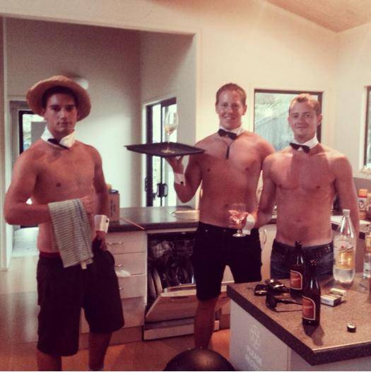 Our flatmate broke up with her bf. She came home last night to this: 