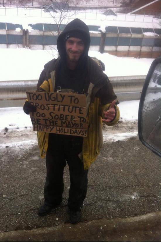 Can’t fault him for being honest.