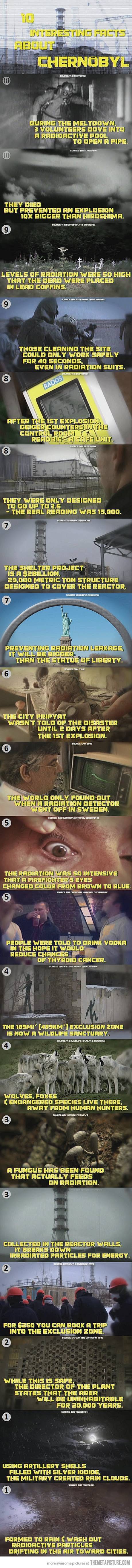 Facts about the Chernobyl disaster you didn't know