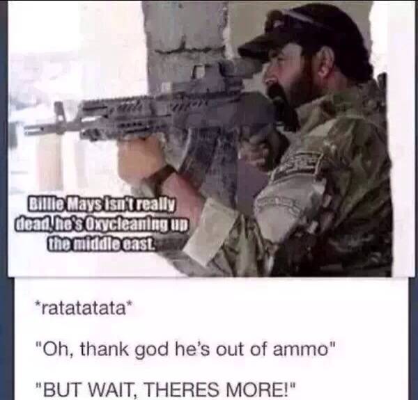 Oh Billy Mays, you're still alive in our hearts!