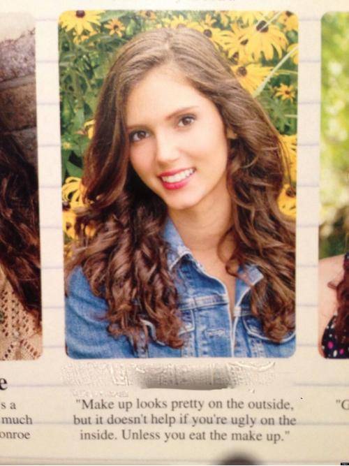 Oh, yearbook quotes...