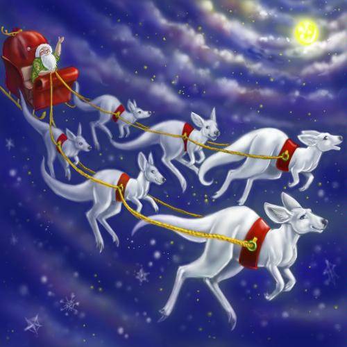 Quick, before Americans wake up post pictures of Santa from different countries.