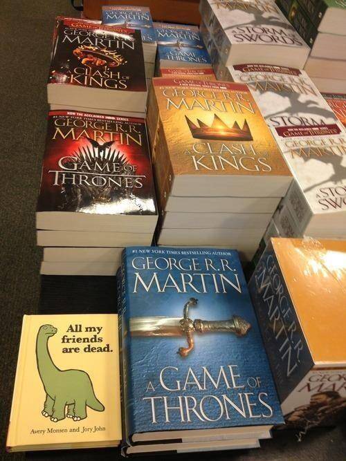 George R.R. Martin tweeted this with the caption, 