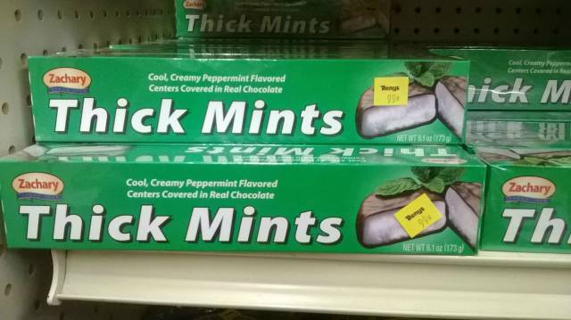Because f*ck thin mints...