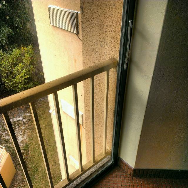 I was promised a balcony...