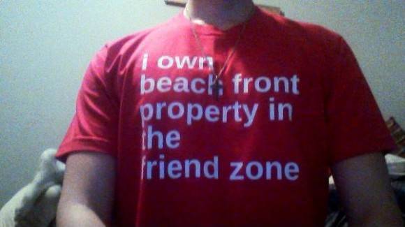My friends make fun of me for the large number of female friends I have and my bad luck with women. This was their Christmas gift to me.