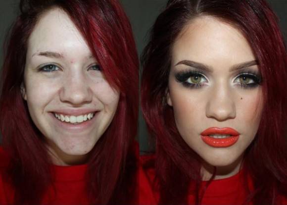 BEFORE AND AFTER. Oh lawd.