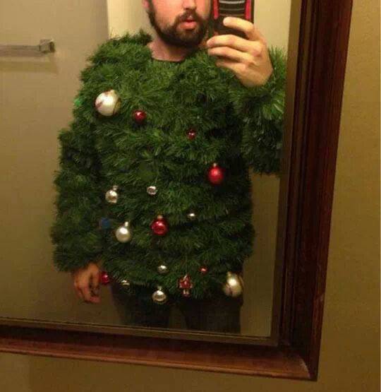 And then there was the ugliest Christmas sweater of them all.