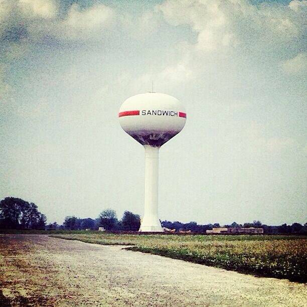 You're not fooling anyone, water tower