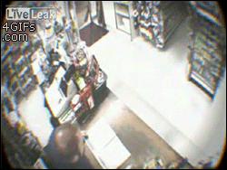 Don’t mind me! Just a tiger going through the store!