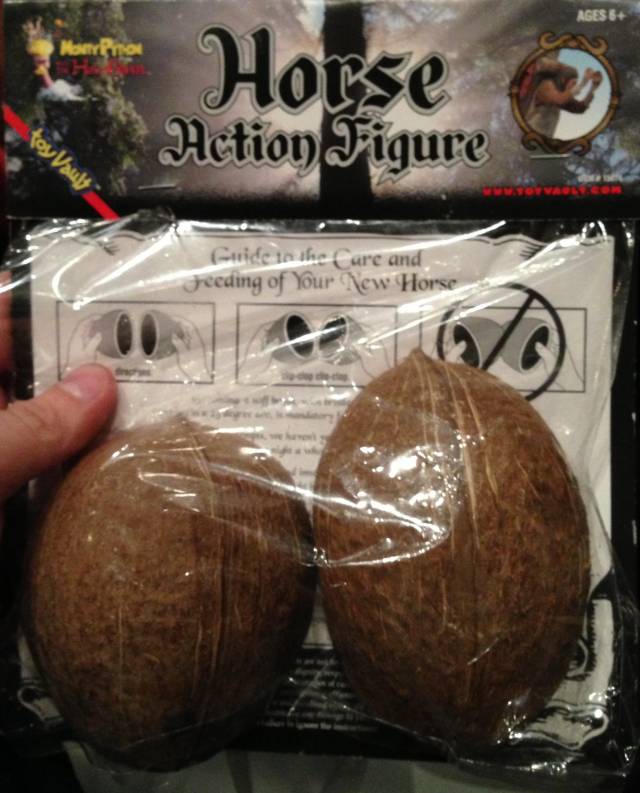 My Gf gave me a horse for Christmas! I'm going to take him out for a trot.