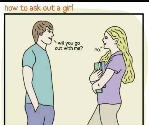 How to ask a girl out.