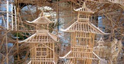 San Francisco Recreation from Toothpicks