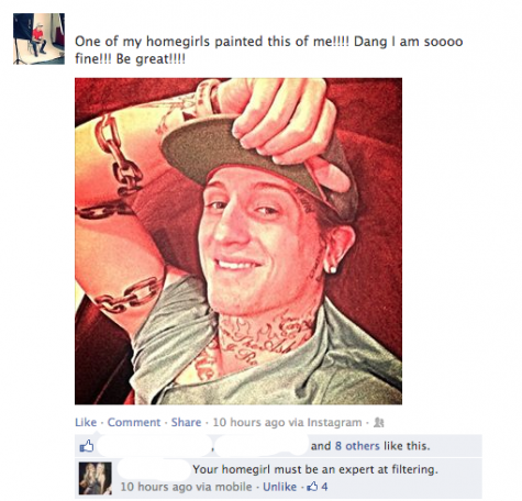Cringe worthy: Dang I am soooo fine!!