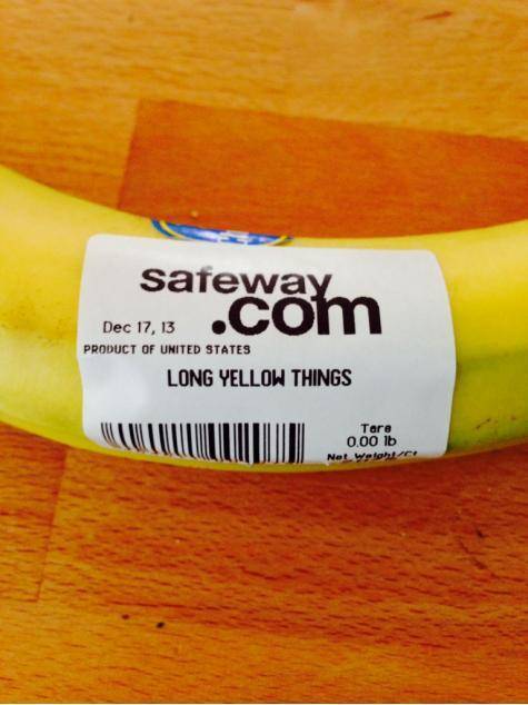 My sister just ordered some bananas from Safeway delivery... This is how they arrived
