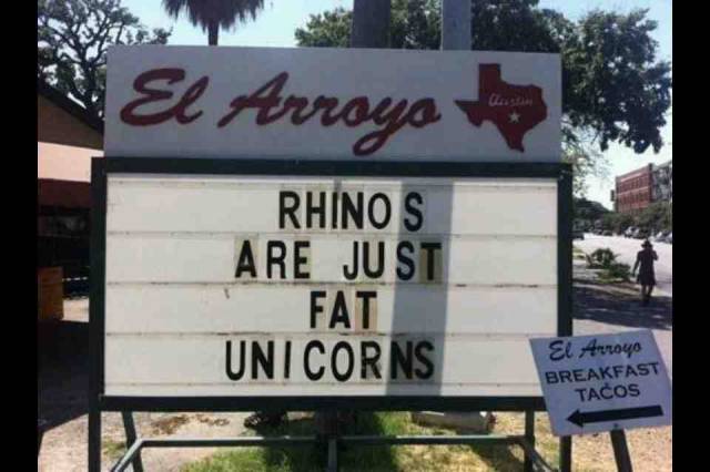 It's funny because it's true...