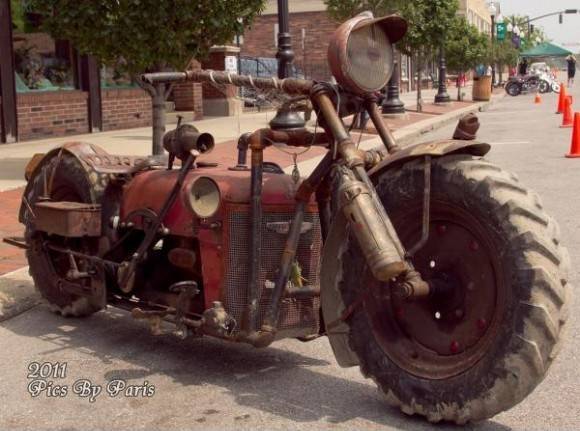 Tractor bike