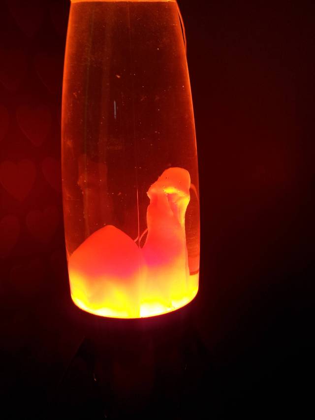My friend's lava lamp hardens to a... something else