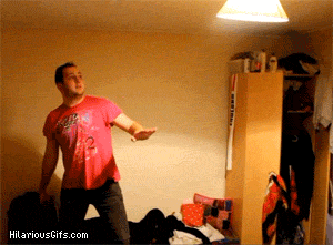 Average woman by day, saving light fixtures by night