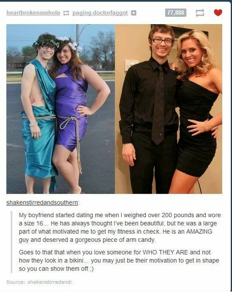 Try and be somebody’s motivation