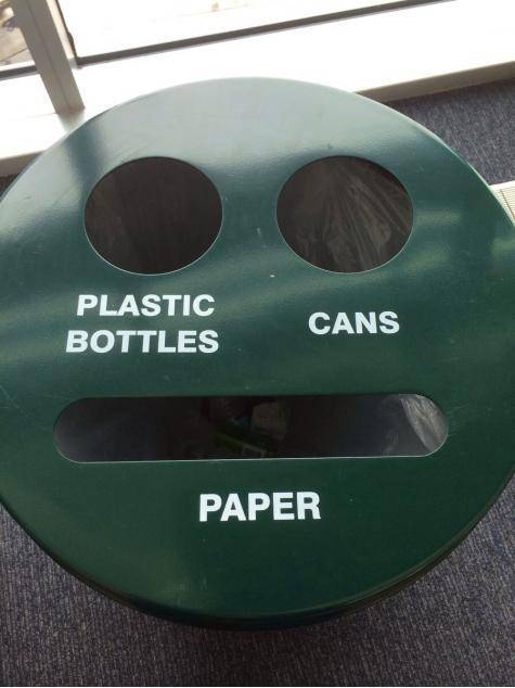 Texas airports care a whole lot about proper recycling.