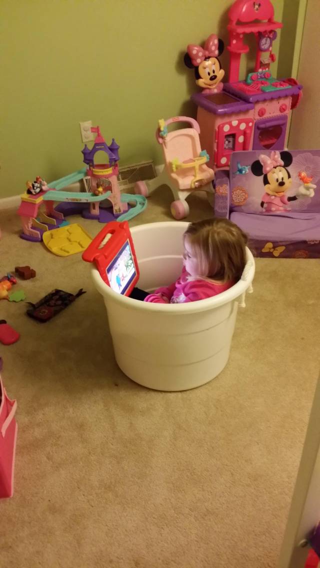 Personal iPad theater.