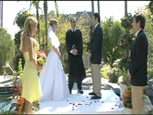 The Best Man’s only job is to hold the rings