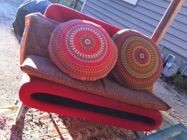 My couch is having an acid trip