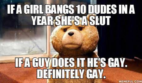 These double standards are ridiculous