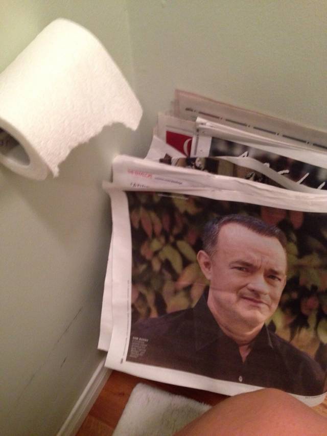 Stop judging me Tom.
