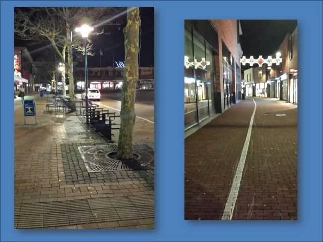 Police are looking for the guy who painted a couple kilometres long white line in a Dutch town.