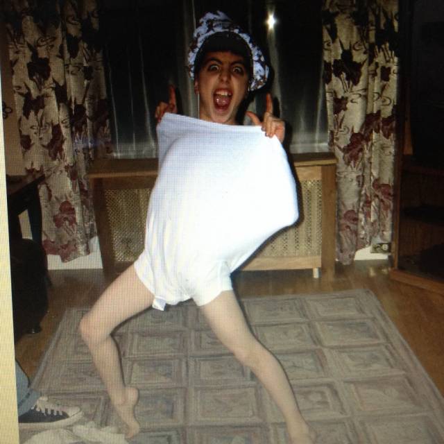 Found this while looking though old pics. I was a weird kid.