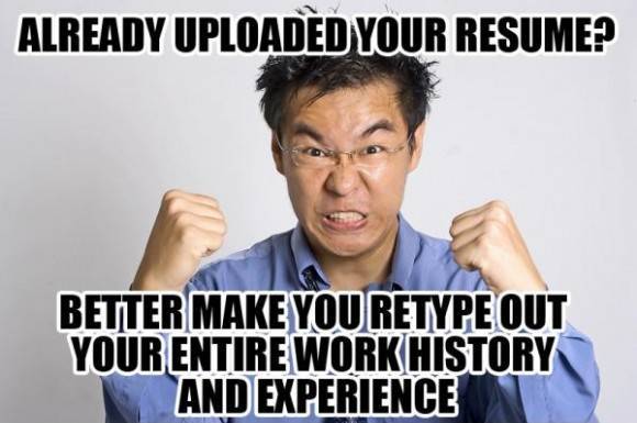The biggest frustration when job searching