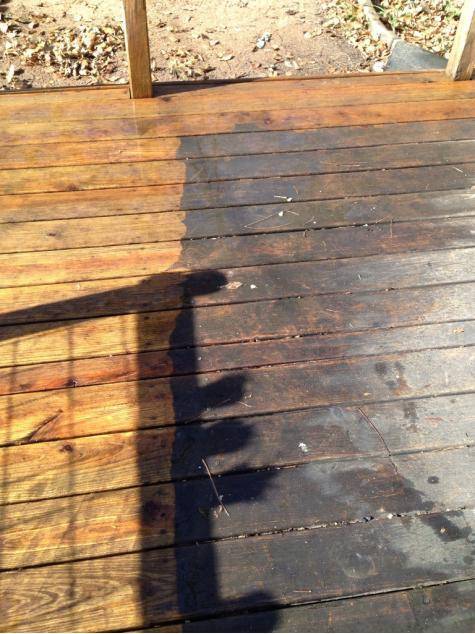 Power washed my deck today. Like peeling plastic off electronics for 2 hrs....pure joy.