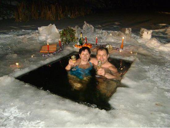 Russia sends condolences to you on your polar vortex, North America.