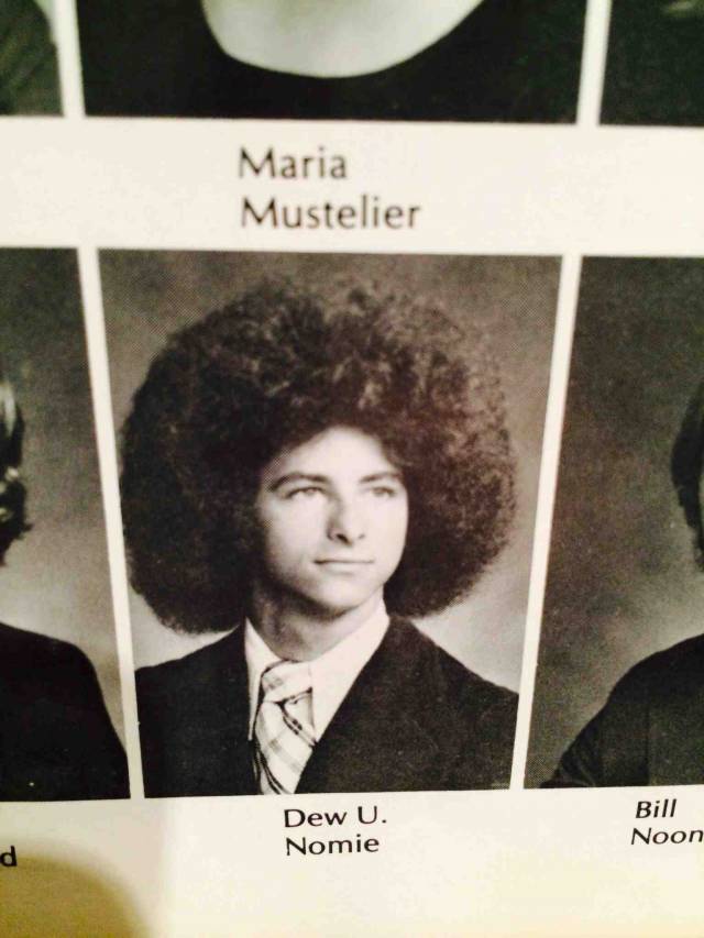 Found this troll in my mom's yearbook from the 70s