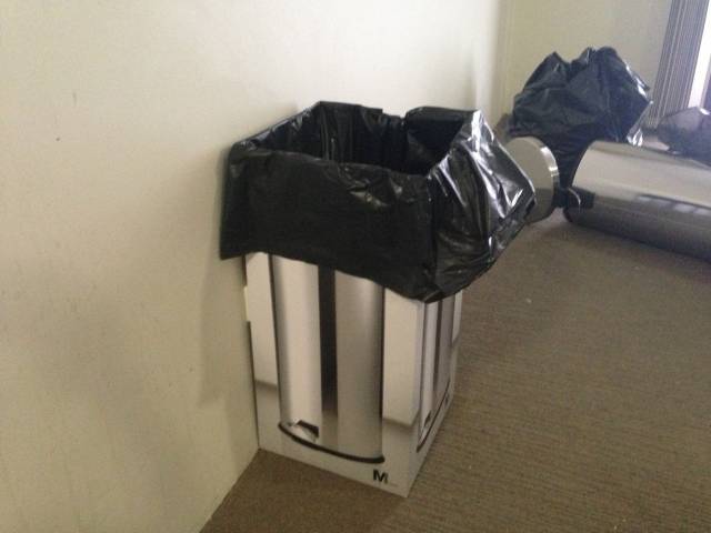 Roommate bought a new bin.