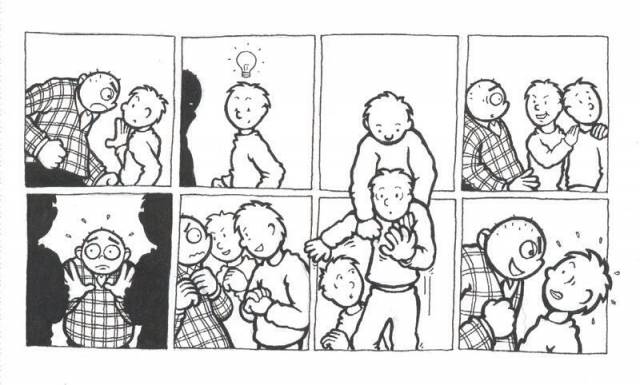 Cartoon paradox.