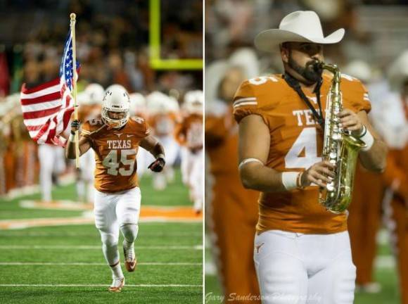People told me I couldn't do band and football at The University of Texas