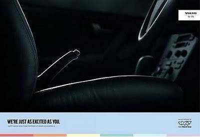 Clever Volvo ad.