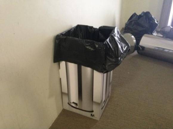 Roommate bought a new bin.