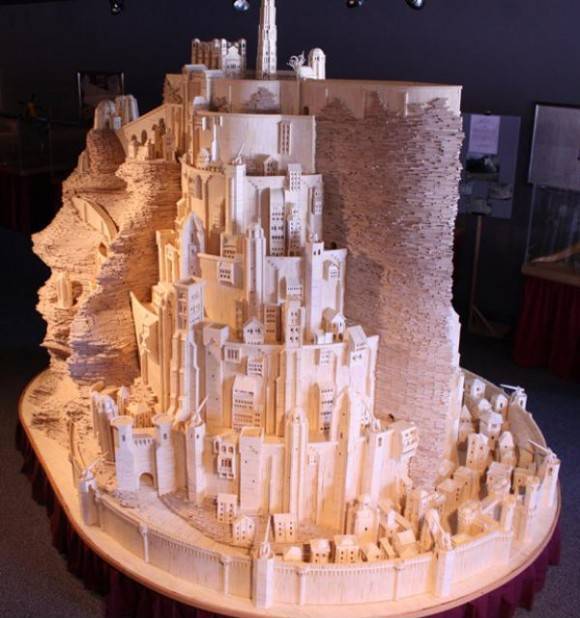 It’s hard to believe this is made out of matchsticks