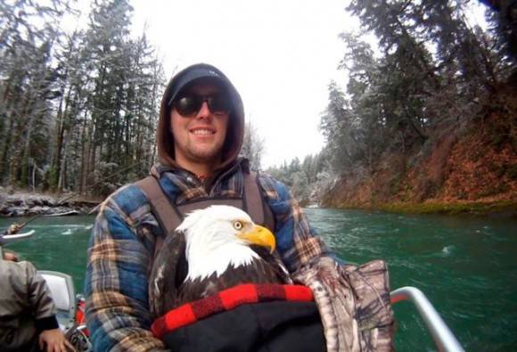 Bald Eagle: This is my BEST CATCH EVER!