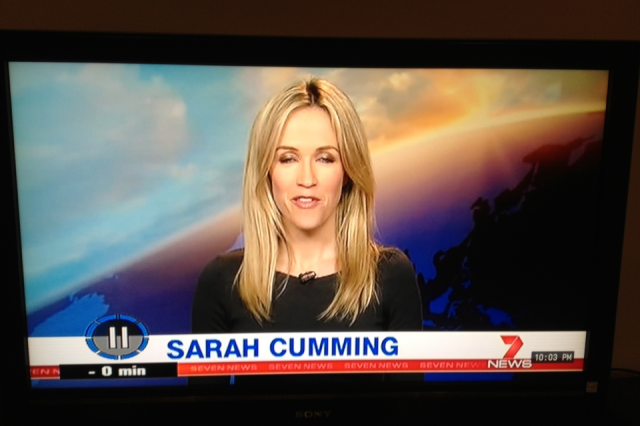 I shouldn't have paused right at the climax of the bulletin...