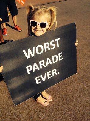 My Neice went to the disney marathon to cheer on the runners.