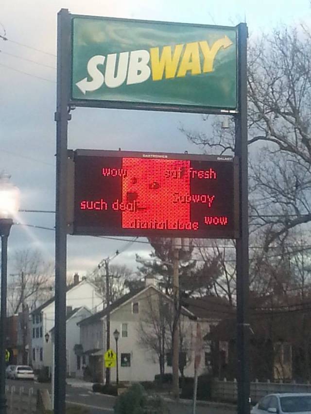 So I saw this on the way home