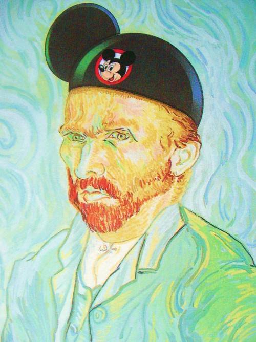van Gogh on family vacation