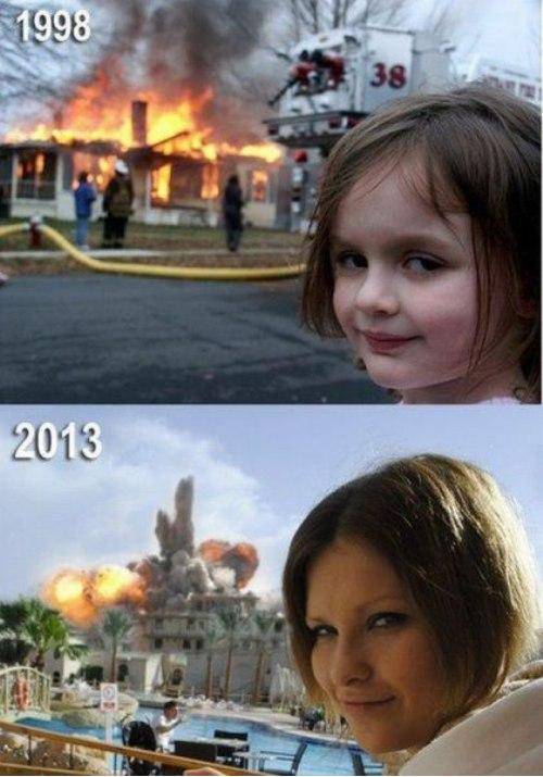 The fire girl