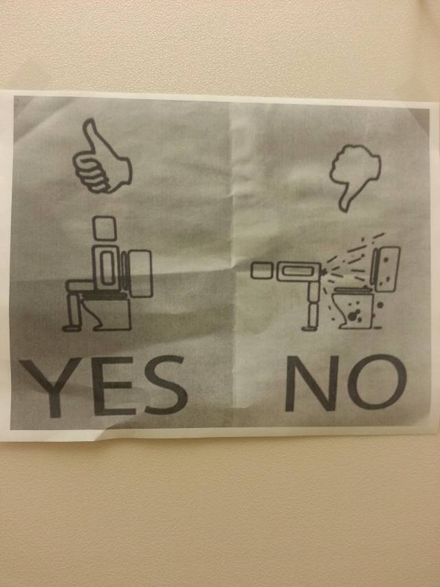 Someone posted this in the bathroom where I work!