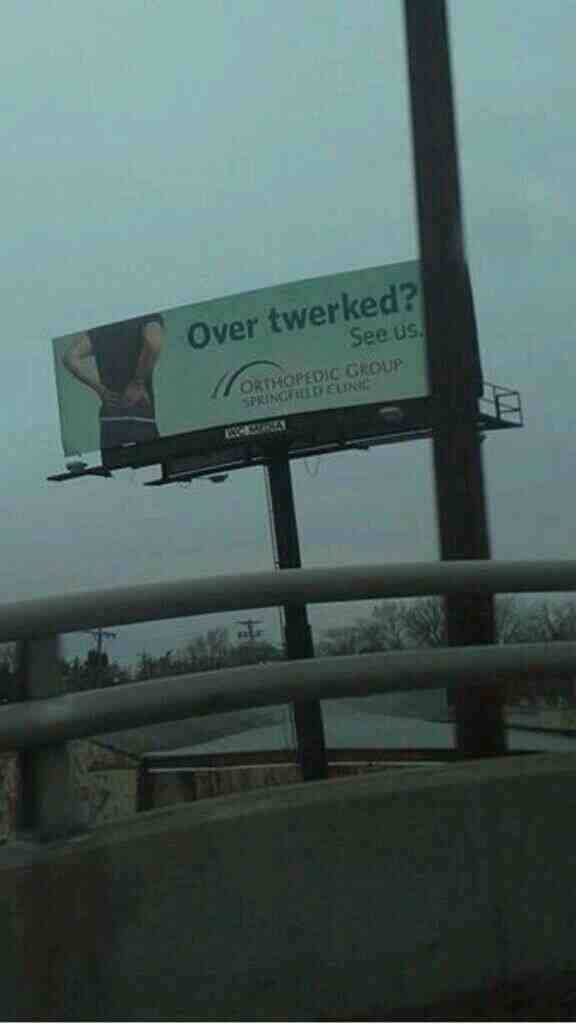 So this just went up in Springfield, IL...
